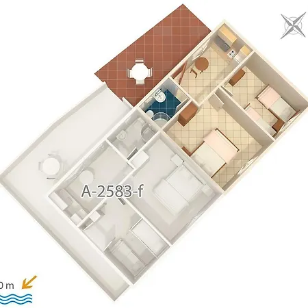 Seaside Secluded Apartments Cove Jedra, Hvar - 2583 Gdinj